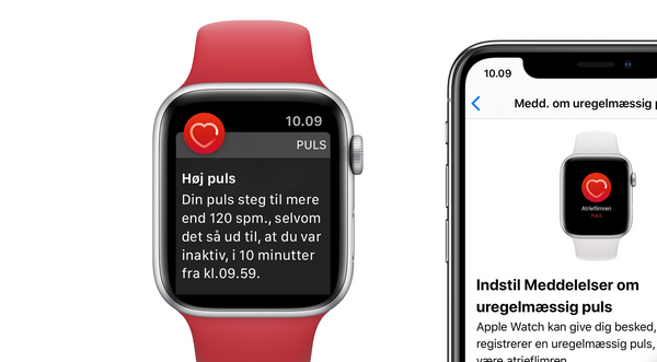 Apple-ur sender for mange til hjertelægen